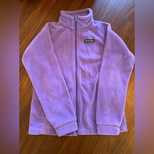 Columbia Purple Fleece Benton Springs Jacket